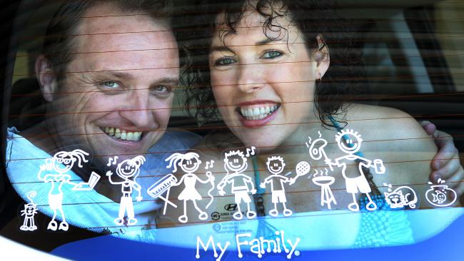 Monica Liebenow happy family sticker 1