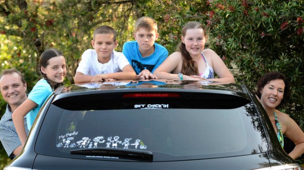 Monica Liebenow happy family sticker 2