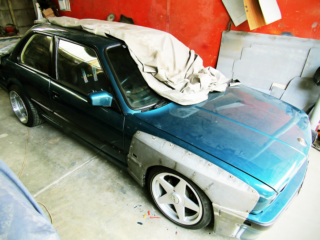 BME E30 over fender rocket bunny RE-GARAGE  jakarta-2