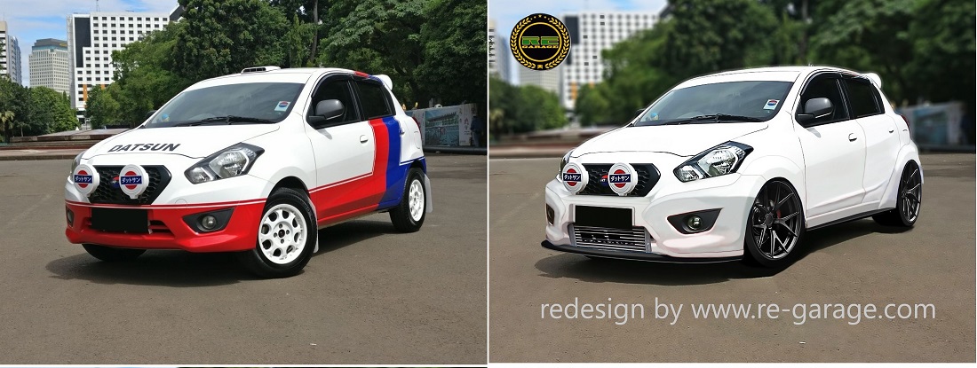 datsun go modifikasi compare